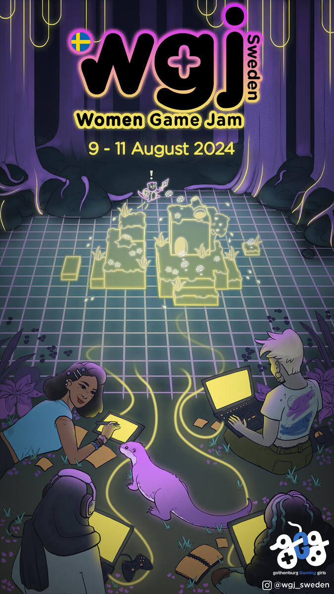Women Game Jam 2024 - Poster