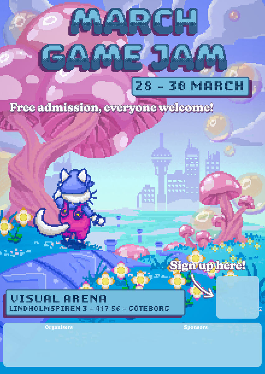 Women Game Jam 2025 - Poster