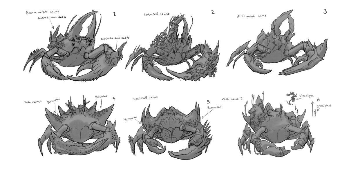 Concept art thumbnail variation