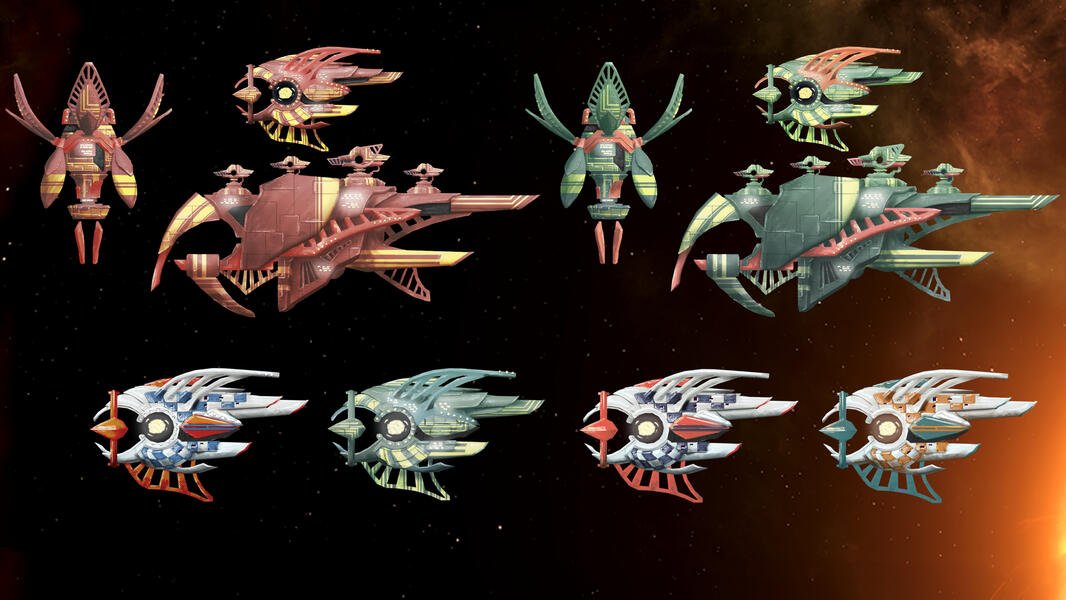 Ship color variation
