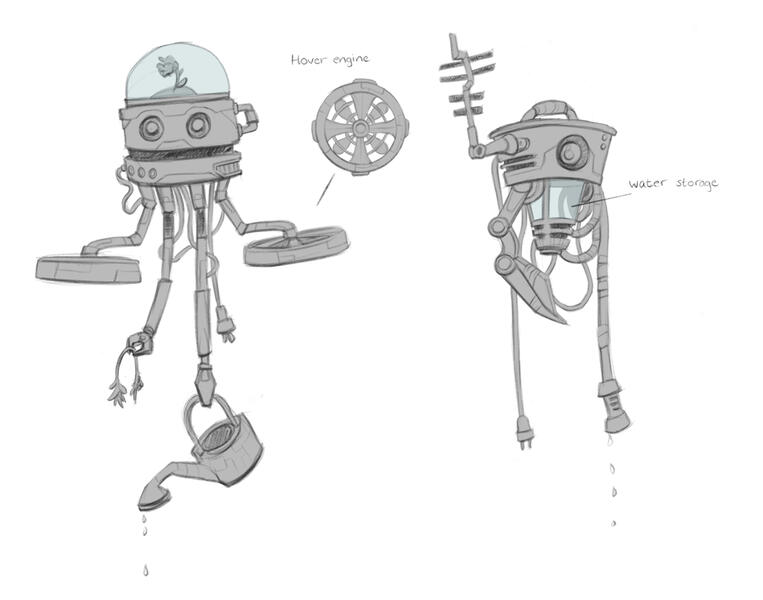 Robot - Concept art