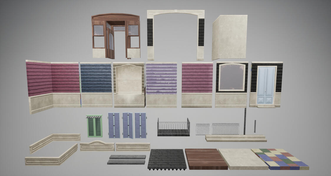 La Boca - Modular assets