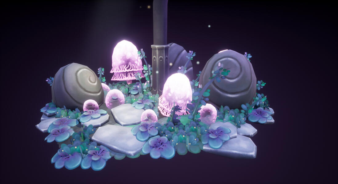 Stylized diorama - Render