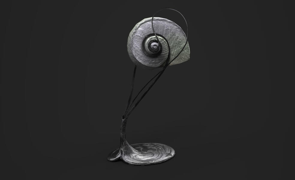 Shell Lamp - 3D Prop