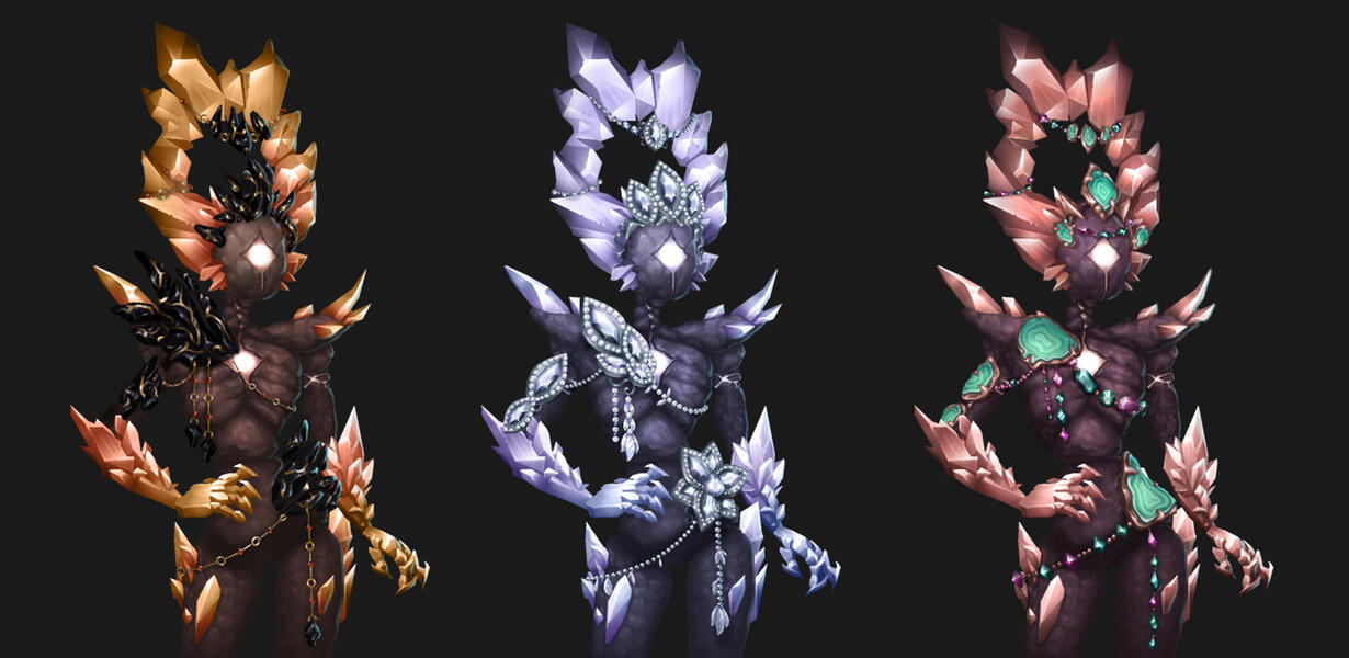 Stellaris - Lithoid portraits